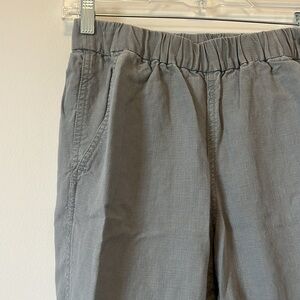 J. Crew linen blend pant.